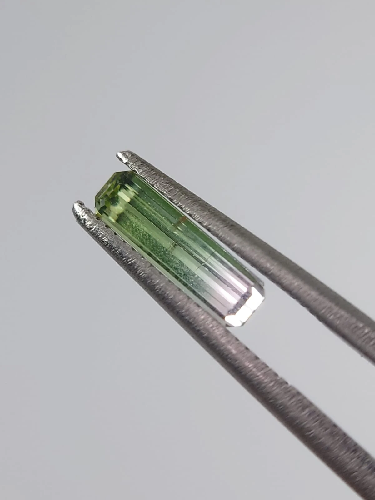 0.52ct Natural Bicolor Greenish Pink Tourmaline From Afghanistan — view 3